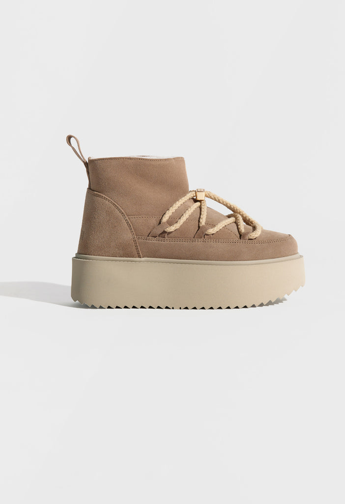 Platform Snow Boots For Women Toupin Women's Platform Mini Snow
