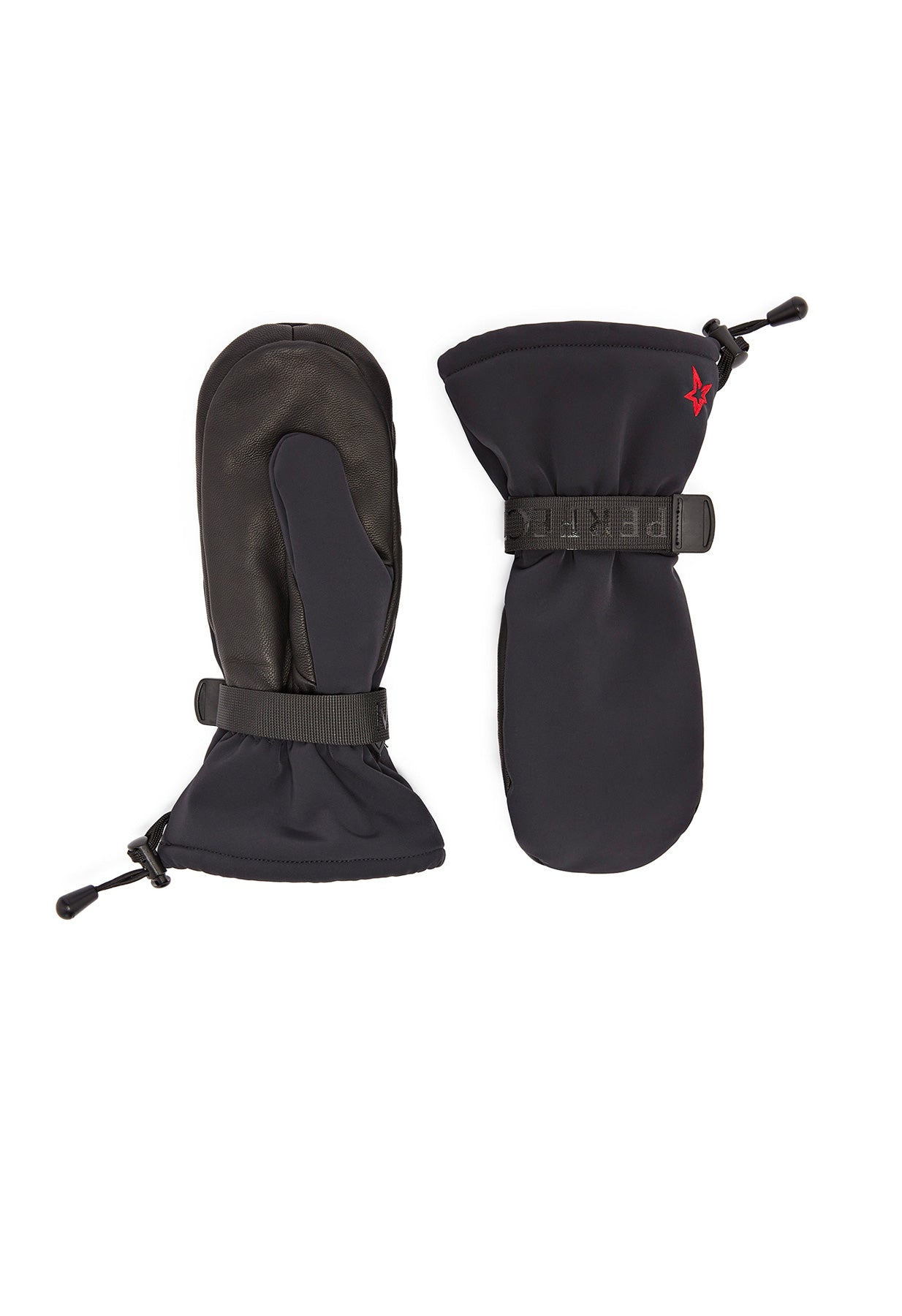 Perfect Moment Davos Ski Mittens in Black