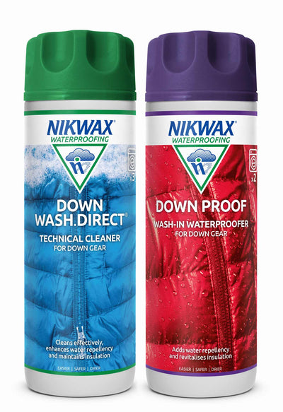 Nikwax Twin Pack Down Wash and Down Proof