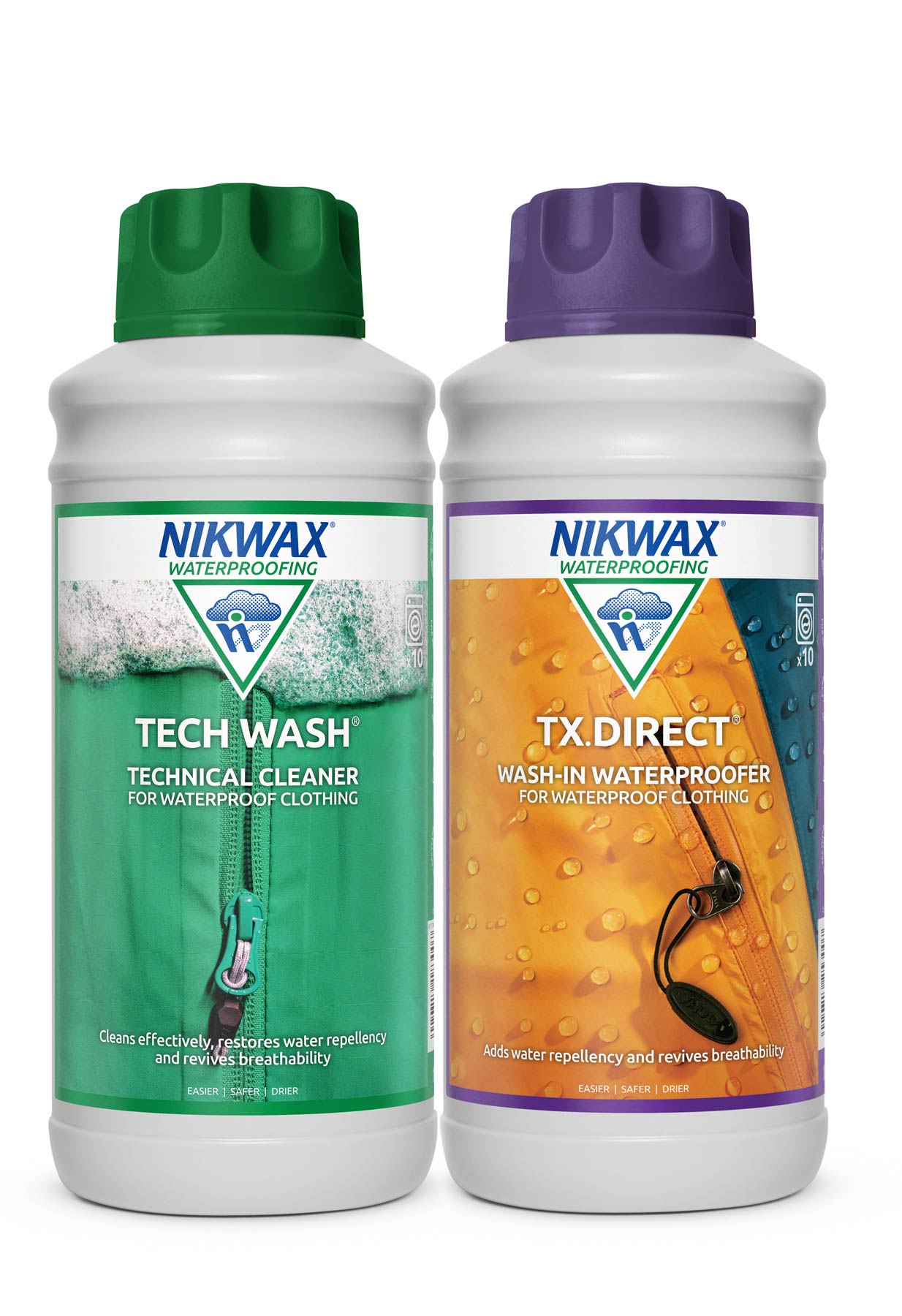 Nikwax Tech Wash and TX.Direct Duo Pack