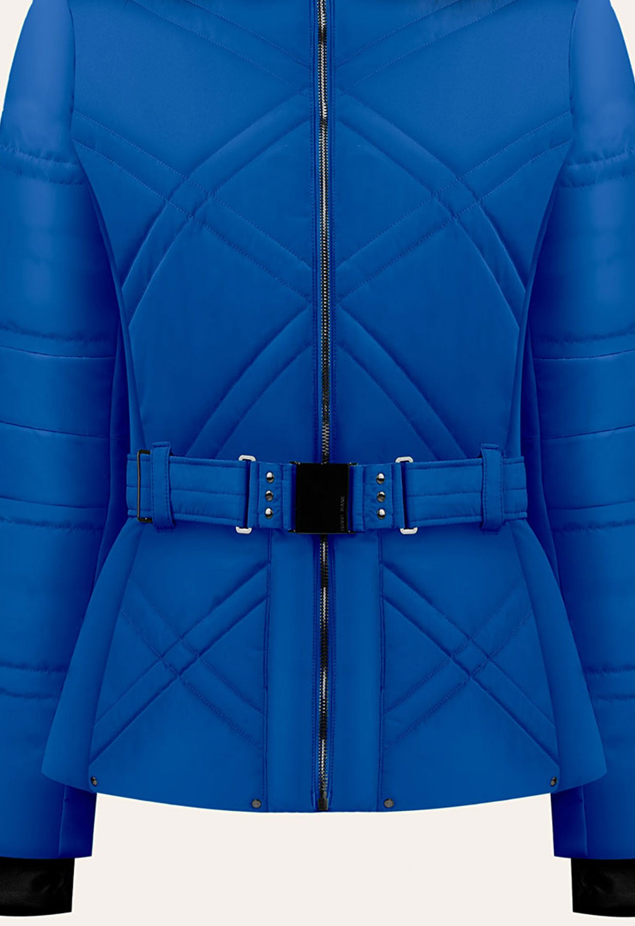 Poivre Blanc 1003 Ski Jacket in Blue with Faux Fur trim