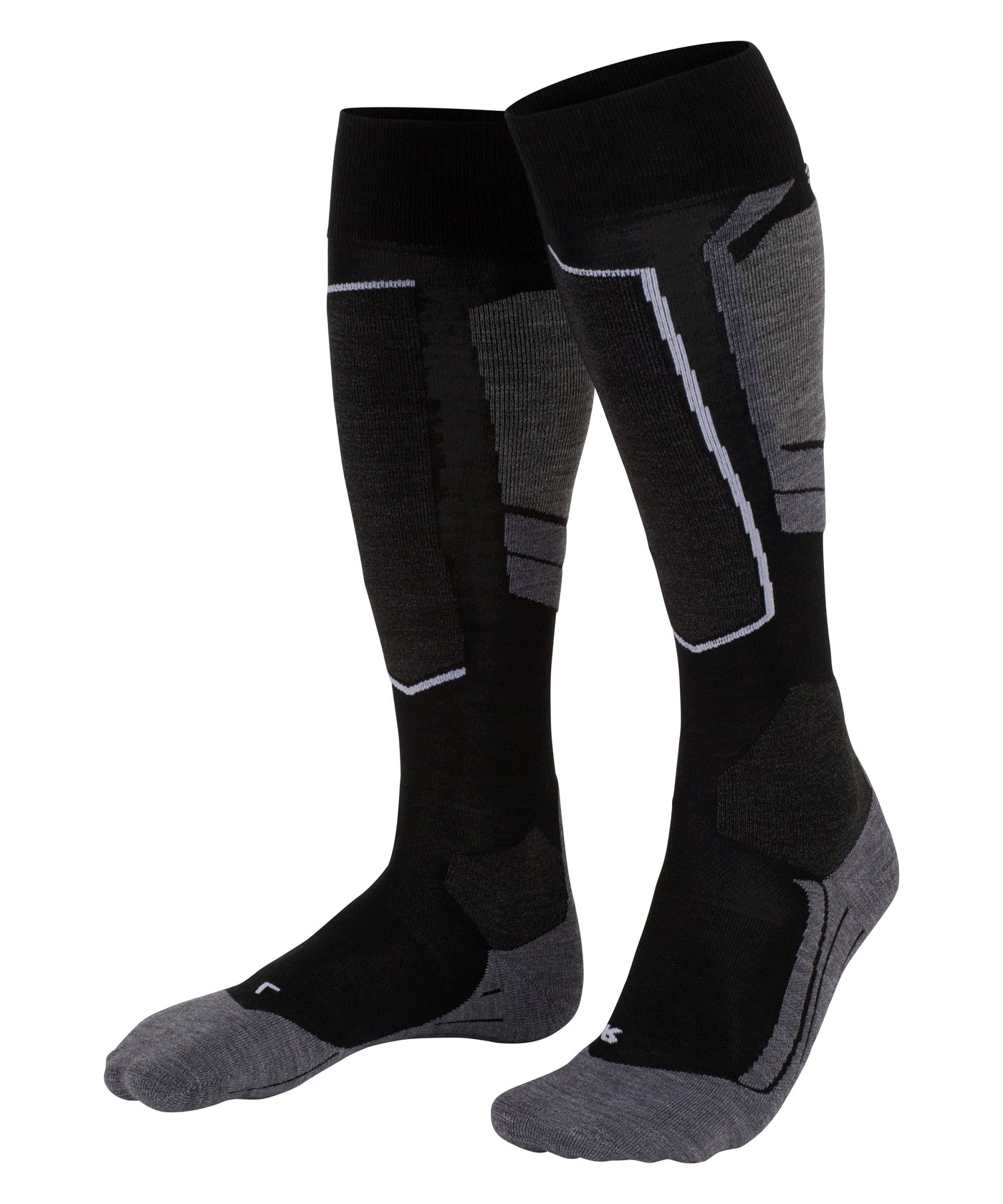 Falke SK4 Ladies Ski Socks in Black Mix