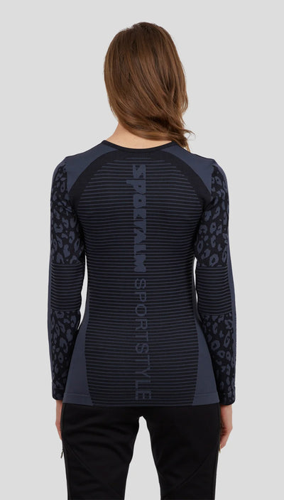 Sportalm Ski Base Layer in Black with Logo 9822503856