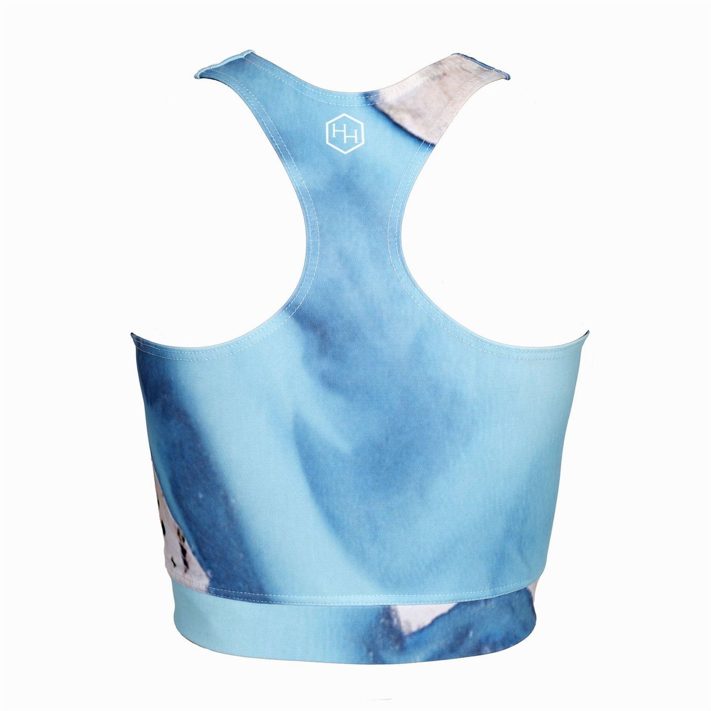 H. Holderness Creux Sports Bra in Blue