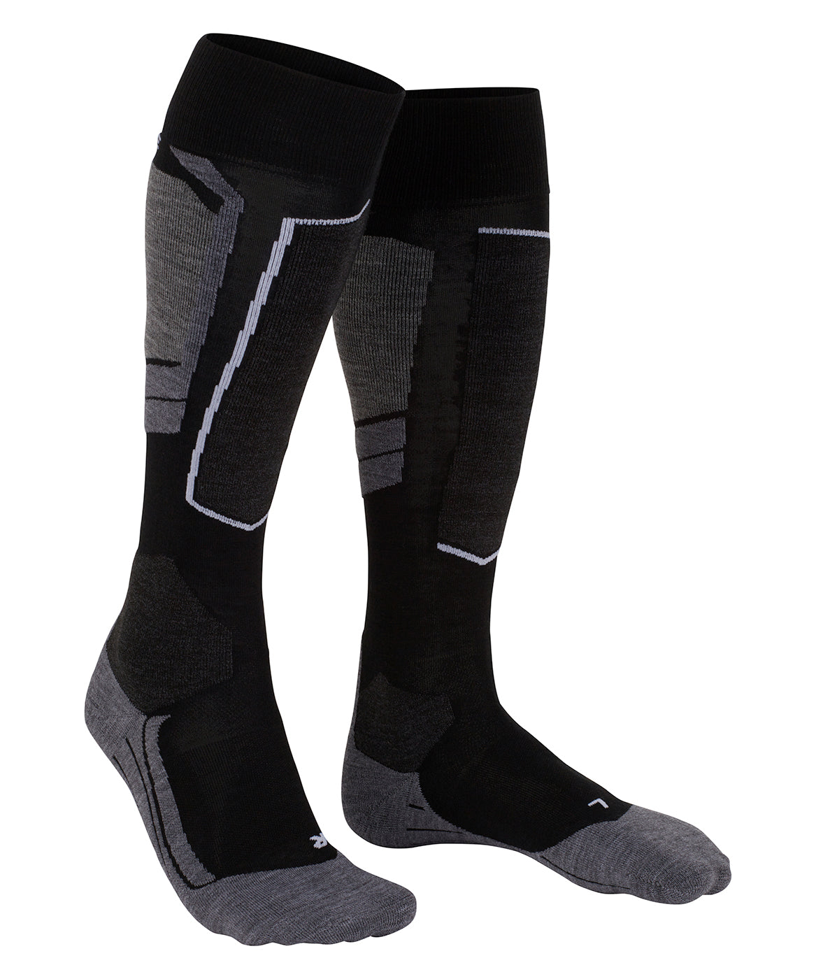 Falke SK4 Ladies Ski Socks in Black Mix