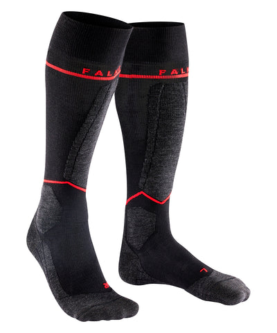 Falke SK2 Ladies Energizing Ski Socks in Black