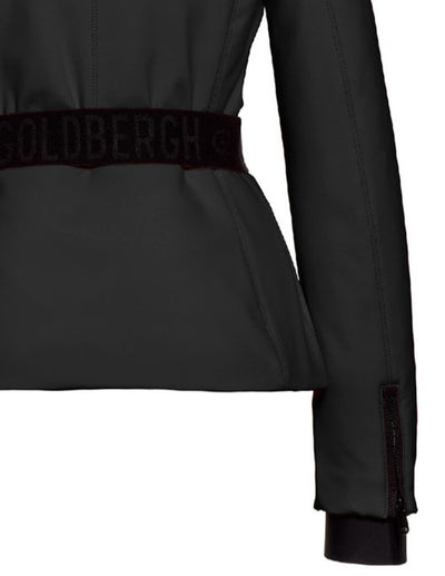 Goldbergh Hida Ski Jacket in Black with Hood