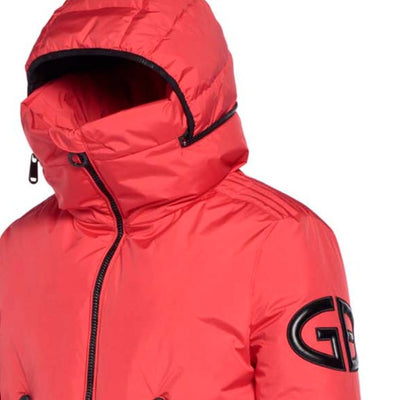 Goldbergh Porter Red Ski Jacket hood close up
