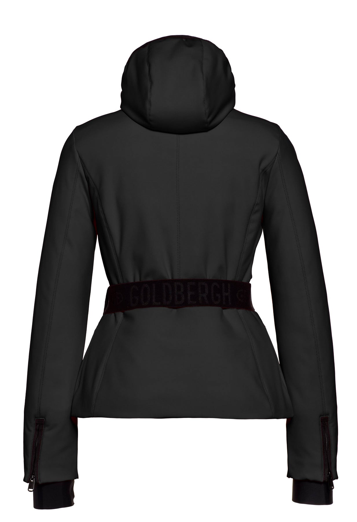 Goldbergh Hida Ski Jacket in Black with Hood