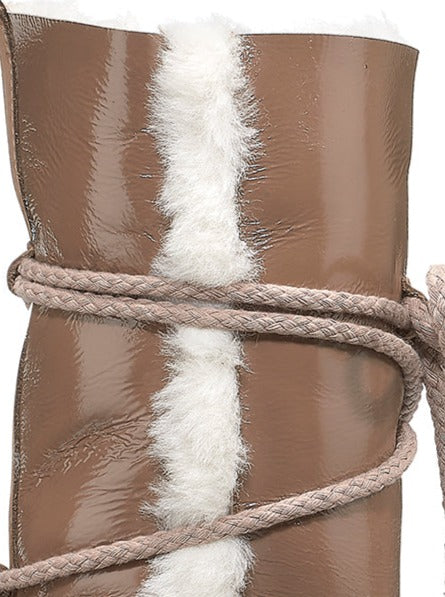 Inuikii Endurance Cozy Low Winter boot in Brown