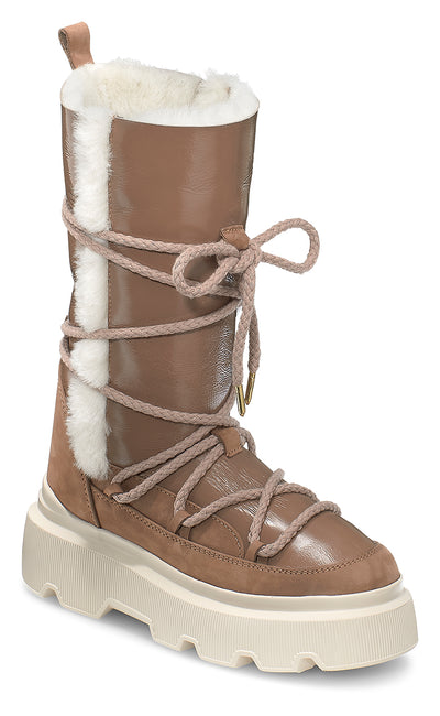 Inuikii Endurance Cozy Low Winter boot in Brown