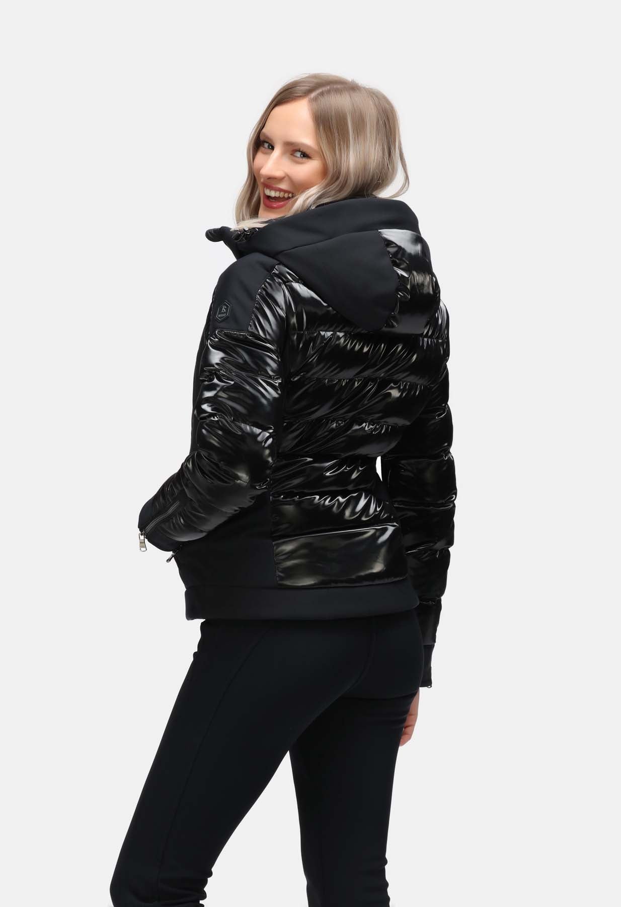 Kelly by Sissy Paris Softshell Ski Jacket in Black