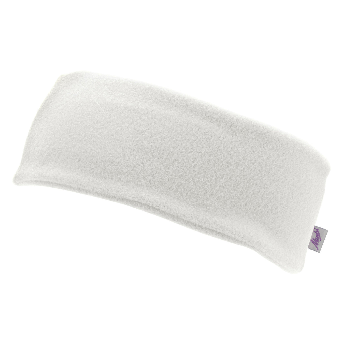 Manbi Fleece Headband in Winter White