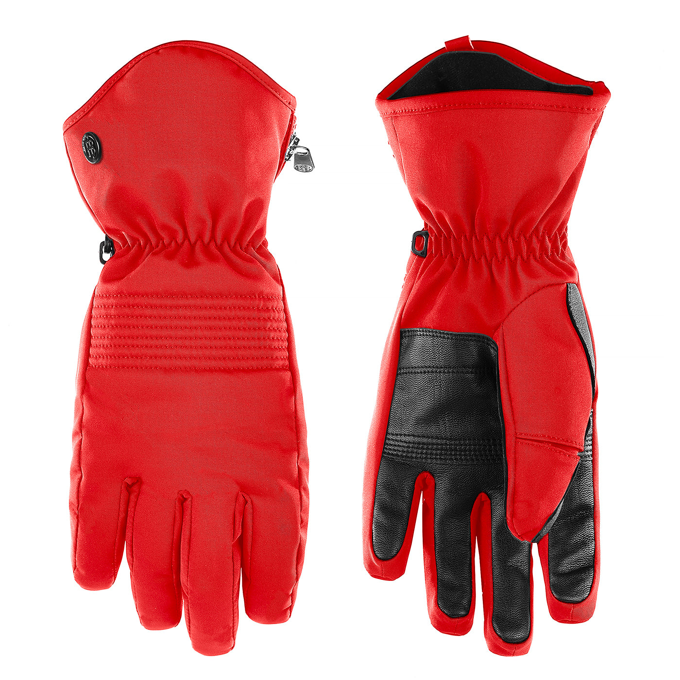 Poivre Blanc Scarlet Red Stretch Ski Gloves