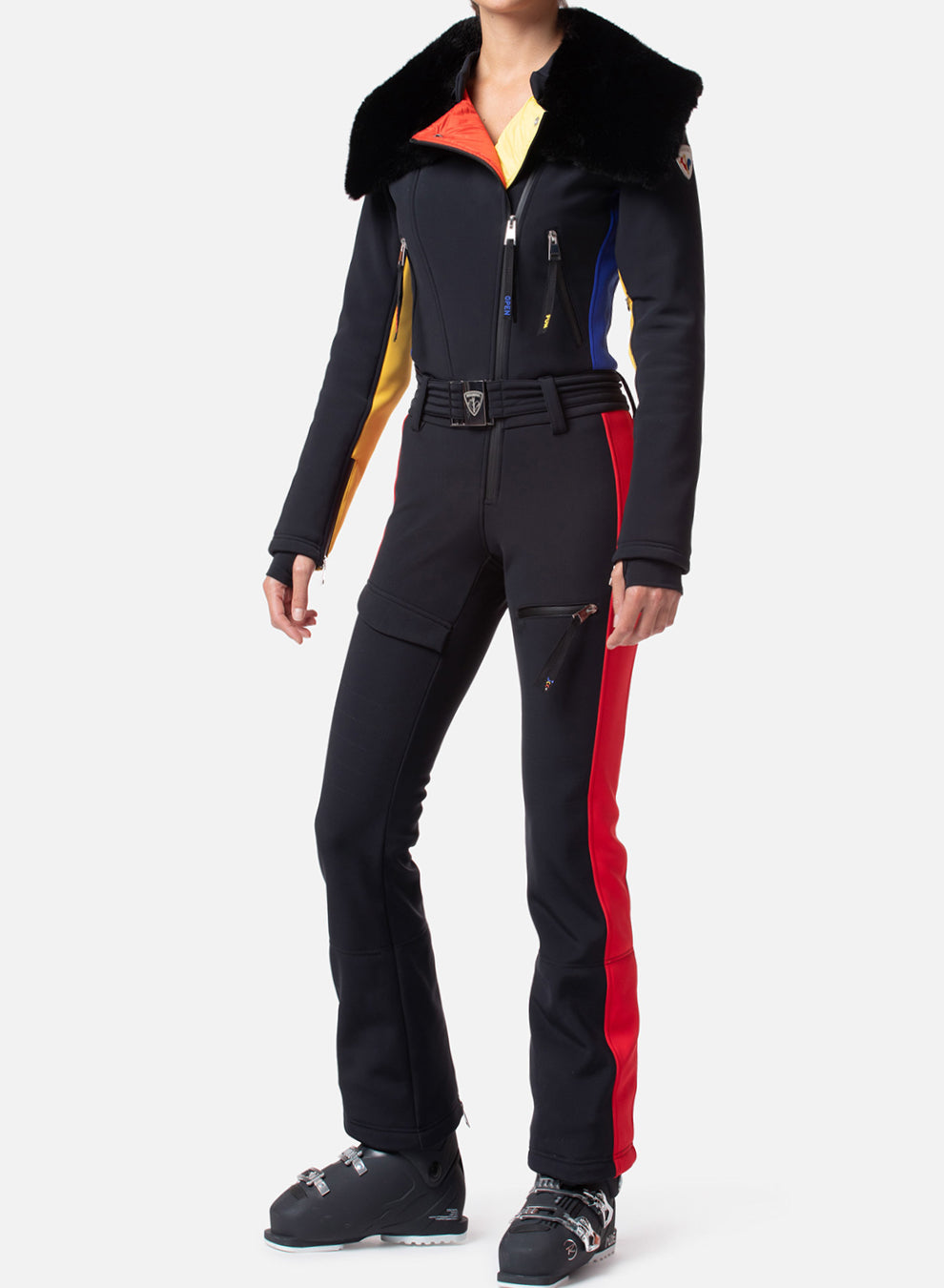 Rossignol JCC SKI FLY Black Ski Suit