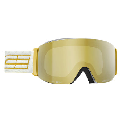Salice Element White and Gold Ski Goggles