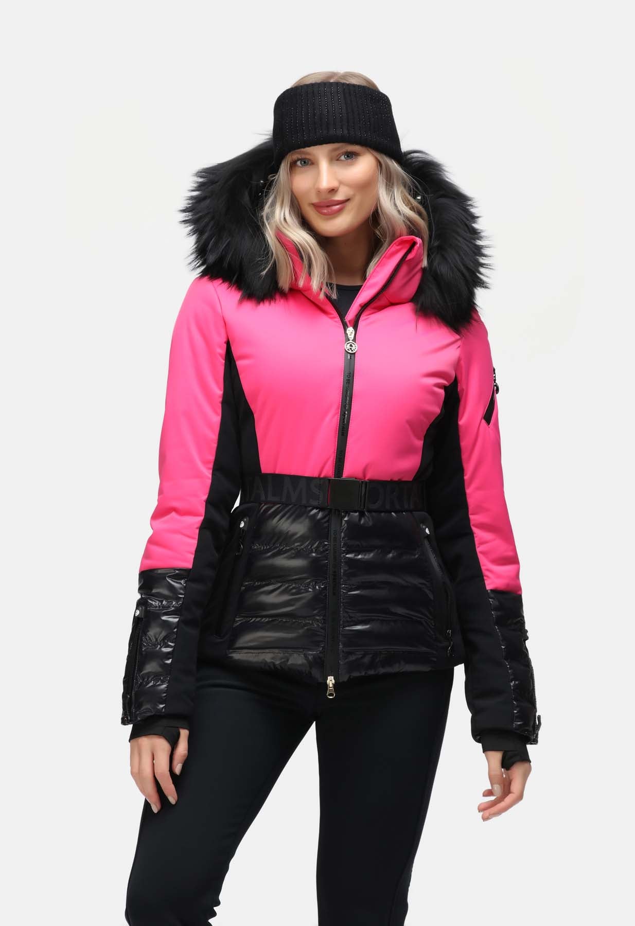 Sportalm Pink Ski Jacket in Azalea