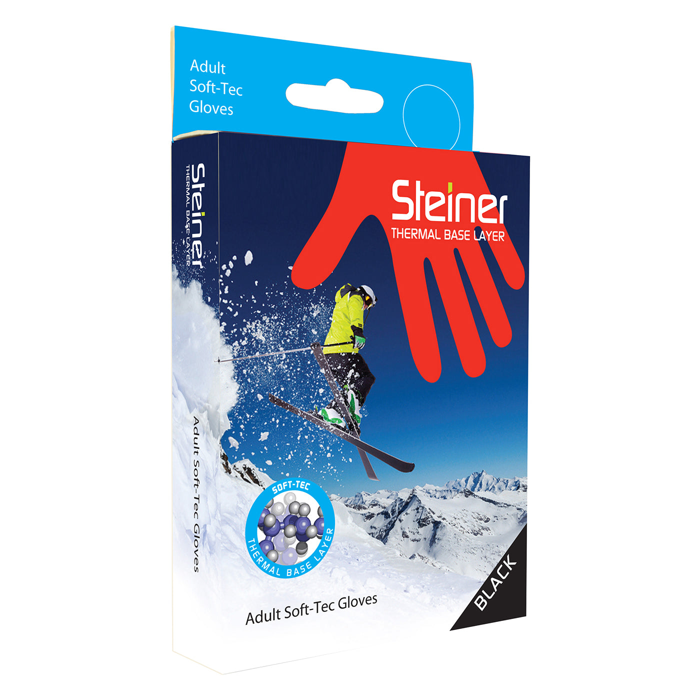 Steiner Soft-Tec Liner Gloves in Black