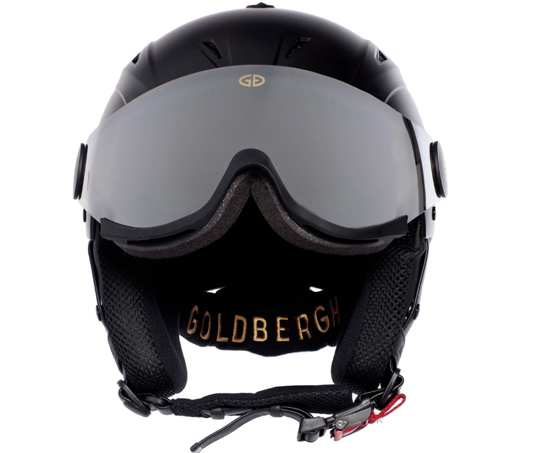 Goldbergh Glam Ladies Ski Helmet in Black with Visor