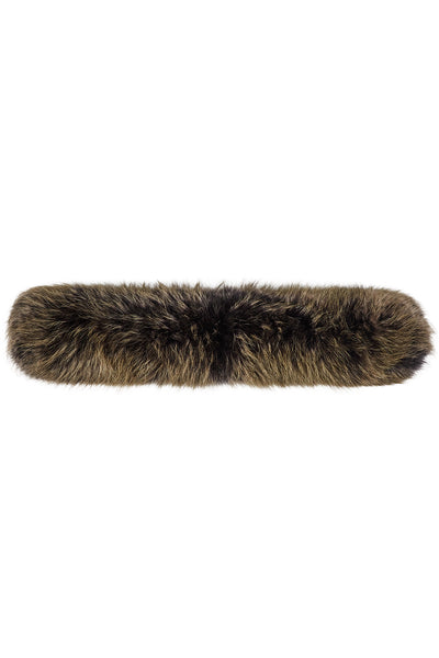 Sportalm Black and Olive Fur Trim